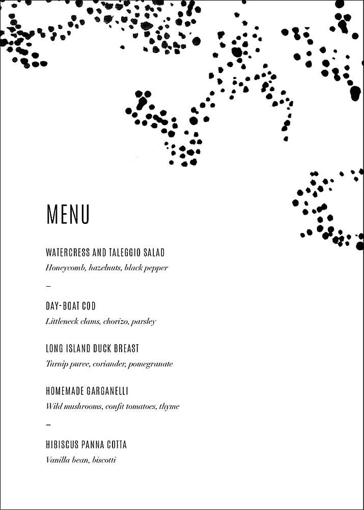 Evoke Menu