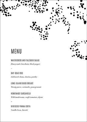 Evoke Menu