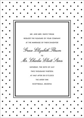 La Pavillion II Wedding Invitation