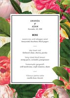 Lanai Floral Menu