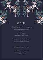 Mandarin Grove Menu