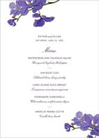 Moth Orchid Menu