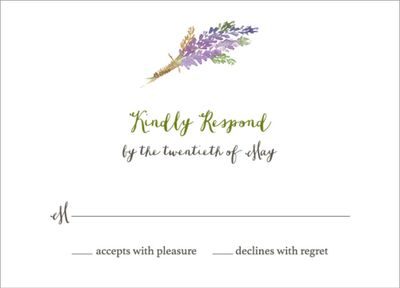 Mountain Scene Response Card