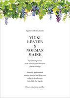 Napa Wedding Invitation