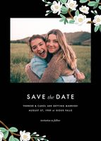 Tea Tree Save the Date Card