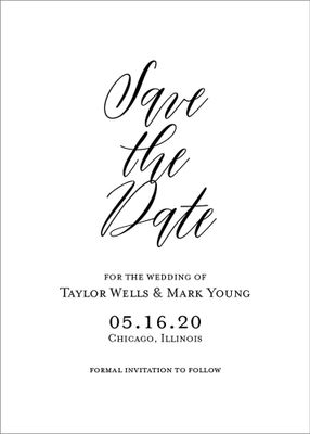 Overlay Save The Date