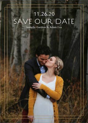 Duo Border Save The Date