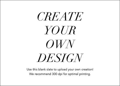 Upload Your Own Horizontal Design