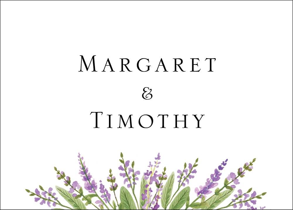 English Lavender Stationery