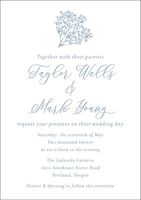 Baby's Breath Wedding Invitation