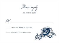 French Toile Response Card