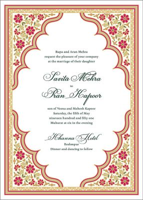 Niwas Wedding Invitation