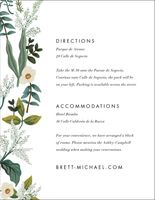 Meadow Garland Information Card