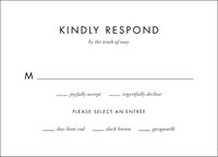 Pressed Wildflowers Response Card