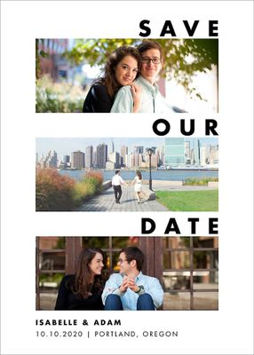 Save Our Date Save the Date Card