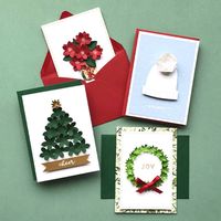 Holiday Craft Inspiration: Holiday Cards With Punches