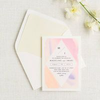 Sunrise Wedding Invitation