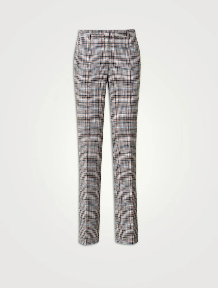 Joseph Ribkoff Check Print Pants / 213617 – Designers Taradale