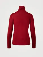 Cashmere And Silk Turtleneck Sweater