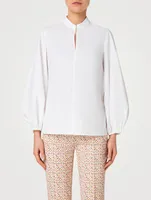 Cotton Poplin Blouse