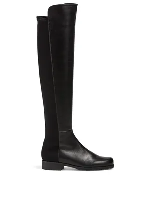 5050 Leather Knee-High Boots