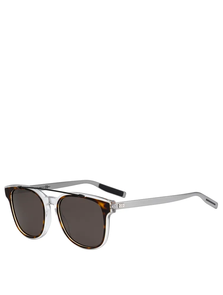 BlackTie211S Round Aviator Sunglasses