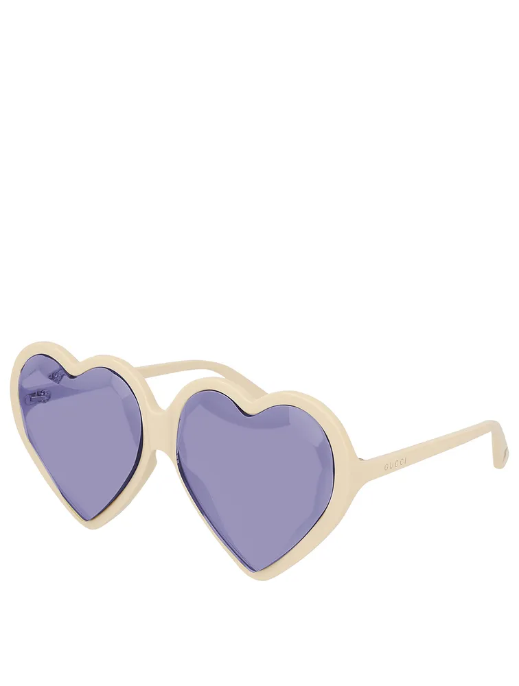 Heart-Frame Sunglasses