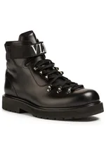 VLTN Trek Leather Ankle Boots