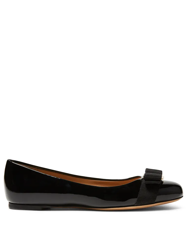 Varina Patent Leather Ballet Flats