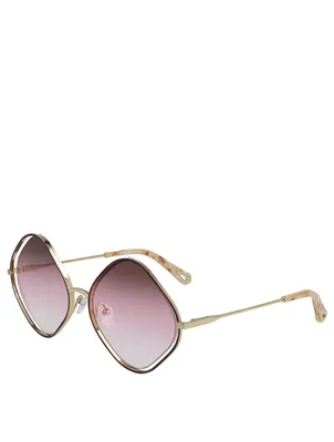 Poppy Diamond Shape Sunglasses