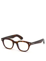 Square Optical Glasses With Blue Block Technology