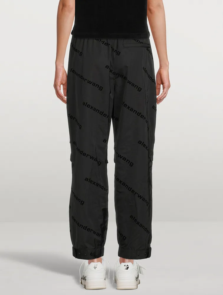 Alexander Wang Cargo Track Pants in Blue