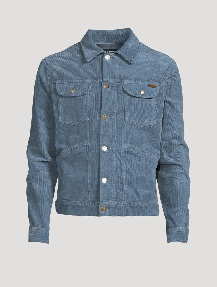 TOM FORD 12 Waves Washed Corduroy Jacket | Square One