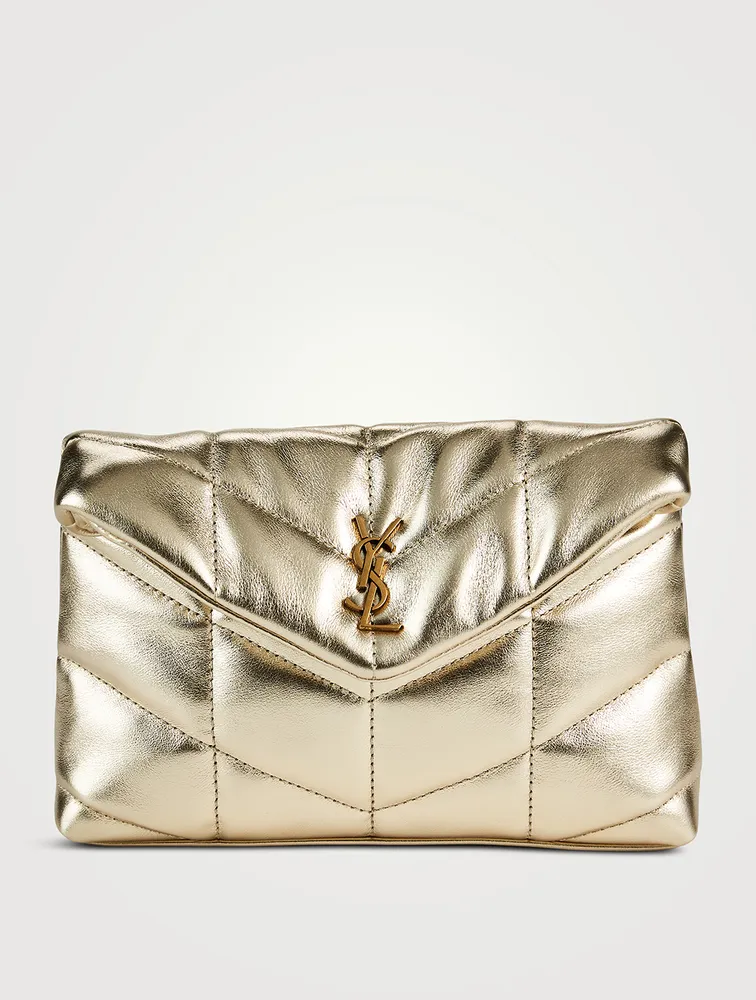 Saint Laurent Lou Lou Puffer Clutch Bag