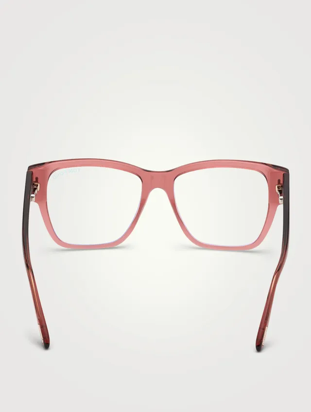 TOM FORD Square Optical Glasses With Blue Block Lenses | Square One