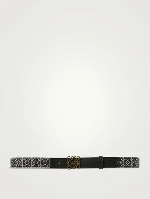 Jacquard Anagram Belt