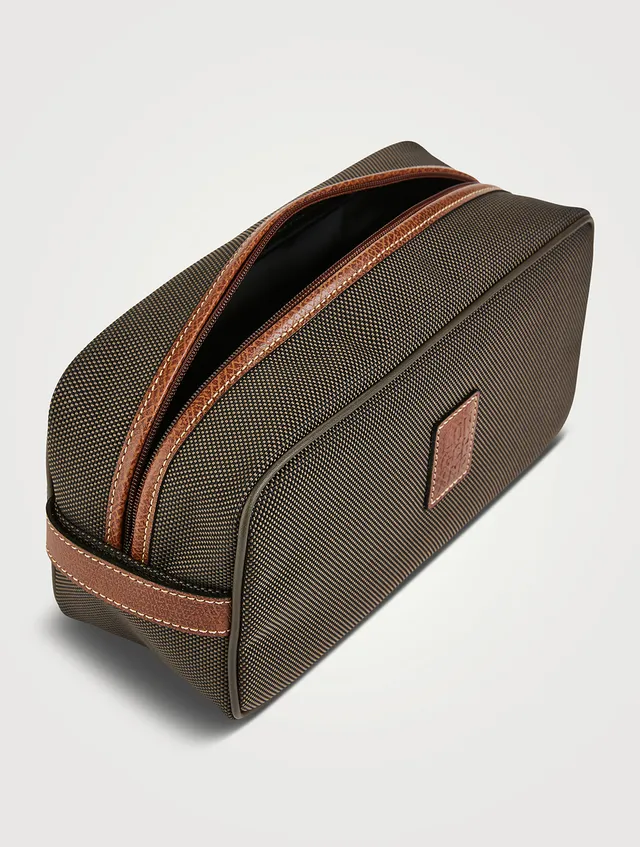 Toiletry Case Boxford Brown Longchamp