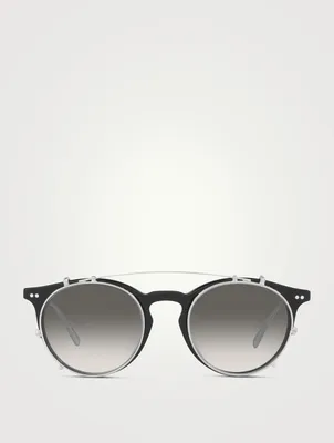 Oliver Peoples x Brunello Cucinelli Oliver Sun Square Sunglasses | Square  One