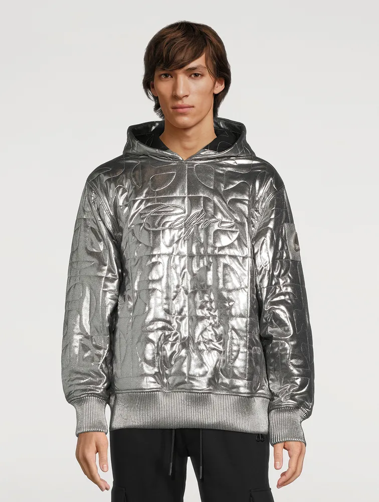 Moose Knuckles x Telfar Metallic Quilted Hoodie | Yorkdale Mall