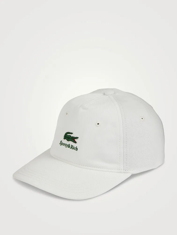 Sporty & Rich x Lacoste Serif Baseball Cap