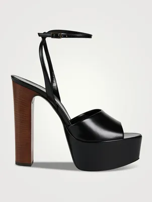 Jodie Leather Platform Sandals