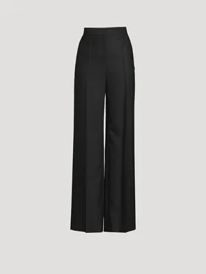 Delton Wool And Mohair Pants