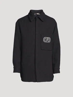 VLOGO Cotton Tweed Jacket