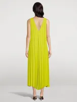 Annico Pleated Maxi Dress