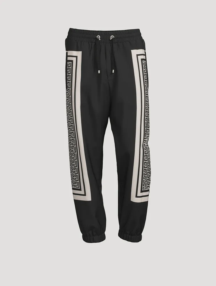 Monogram Scarf Track Pants