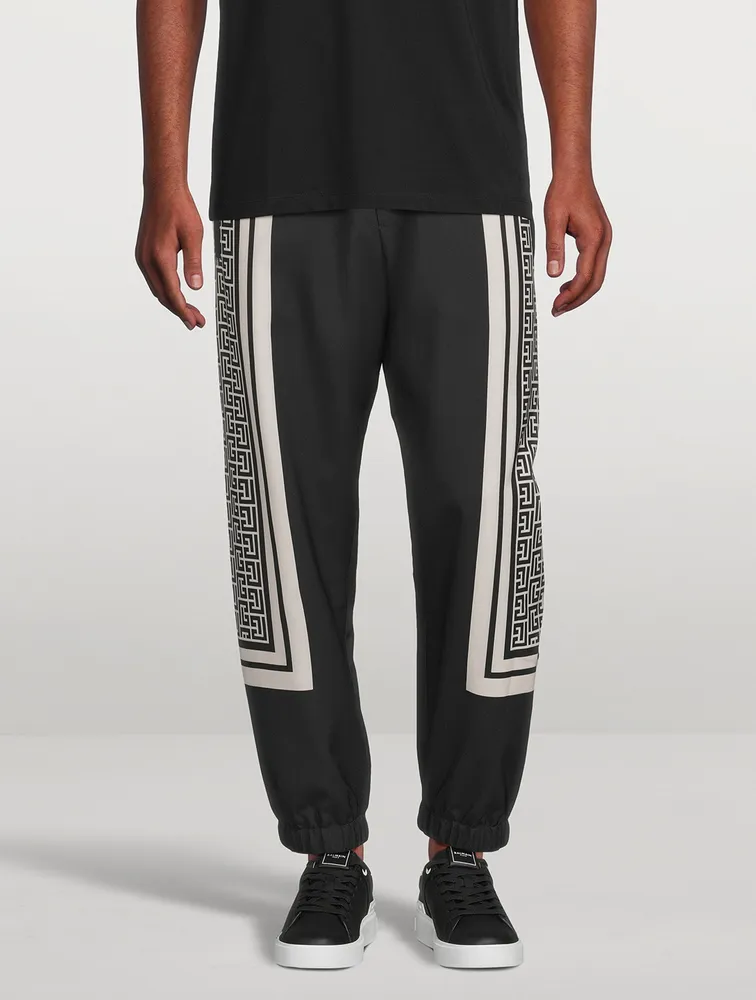 Monogram Scarf Track Pants