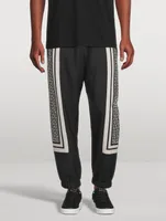 Monogram Scarf Track Pants