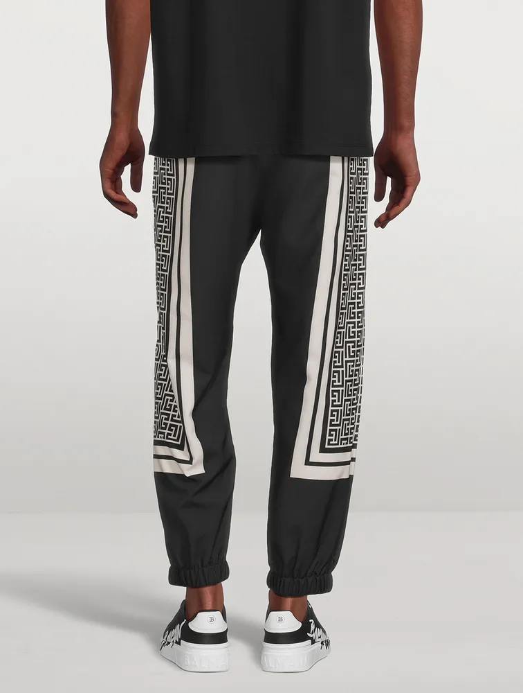 Monogram Scarf Track Pants