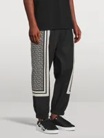 Monogram Scarf Track Pants