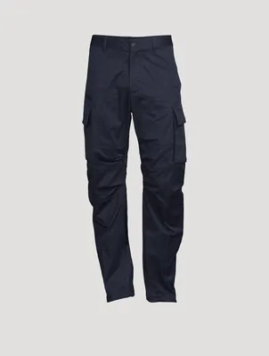 Stretch Cotton Cargo Pants